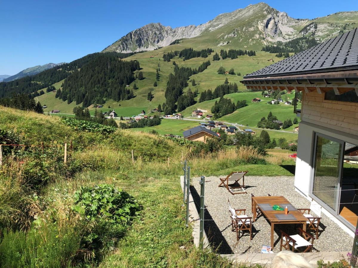Alpine Dream Chalet With Spa Close To Lake Geneva Les Mosses Экстерьер фото