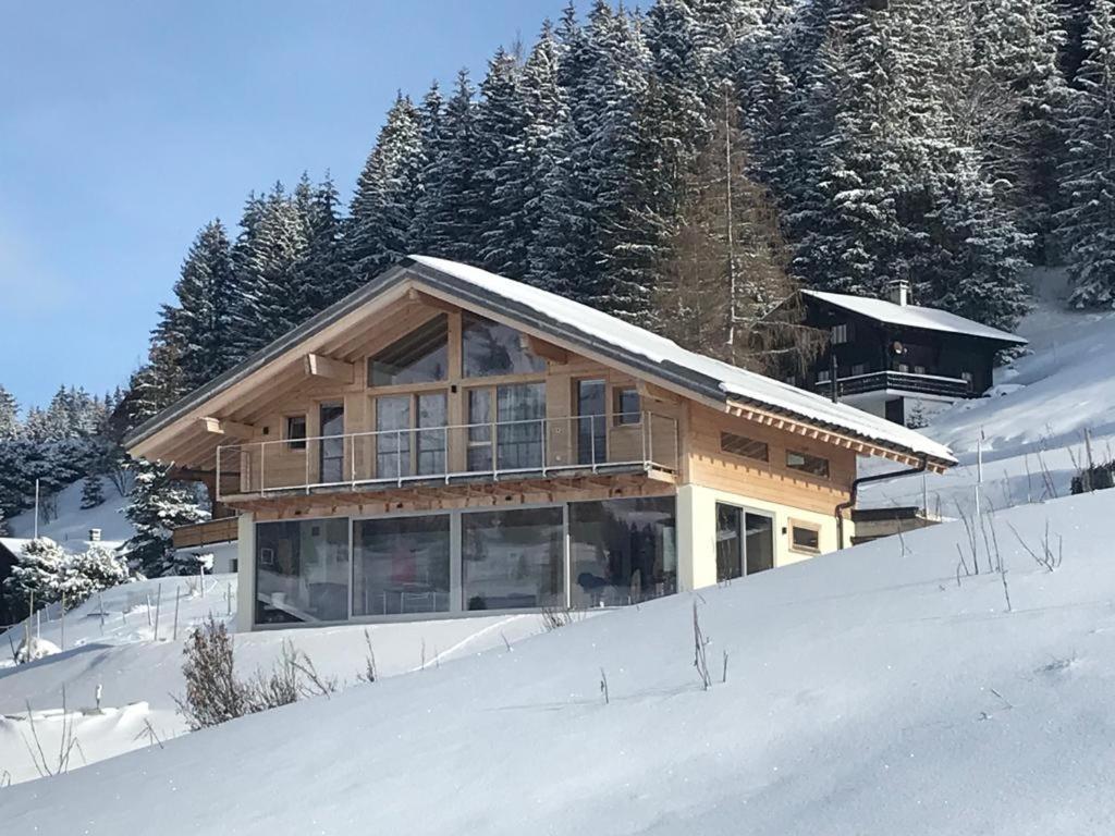 Alpine Dream Chalet With Spa Close To Lake Geneva Les Mosses Экстерьер фото