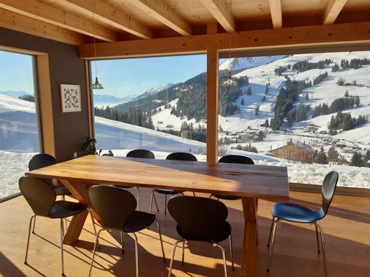 Alpine Dream Chalet With Spa Close To Lake Geneva Les Mosses Экстерьер фото