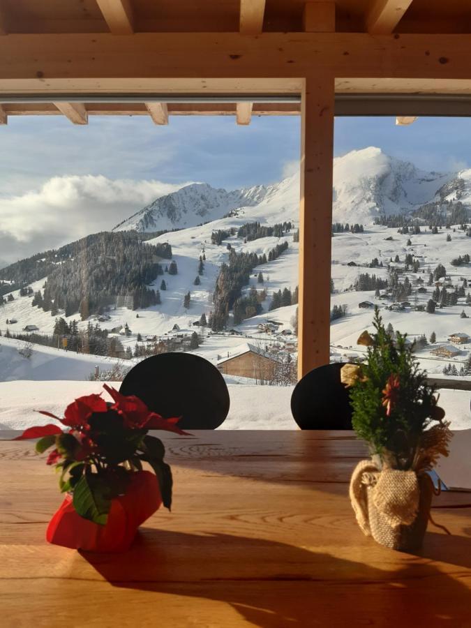 Alpine Dream Chalet With Spa Close To Lake Geneva Les Mosses Экстерьер фото